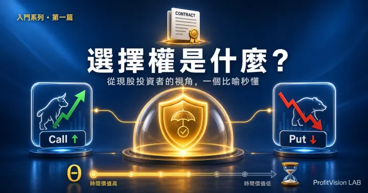 選擇權是什麼？從現股投資者的視角，一個比喻秒懂