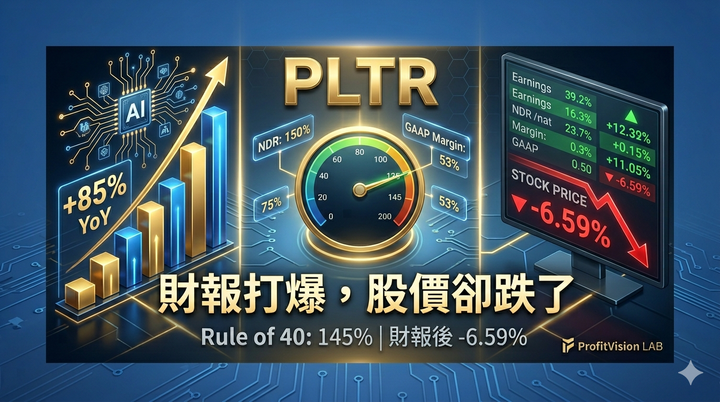 Palantir Q1 2026：成長再加速，估值再突破——財報打爆了，股價卻跌了