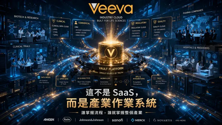 Veeva：AI 時代最被低估的現金流機器，真正的贏家不是做 AI 的人