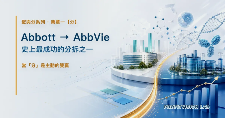 Abbott → AbbVie：史上最成功的分拆之一