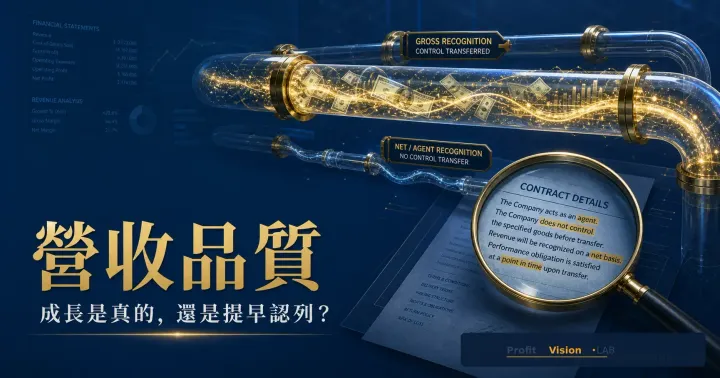 解密財報與註解・精進系列 (二)：營收品質，成長是真的嗎？