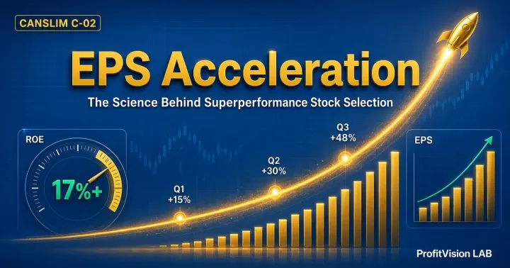 CANSLIM C+A Factor: EPS Acceleration Is the First Gate to Finding Superperformance Stocks