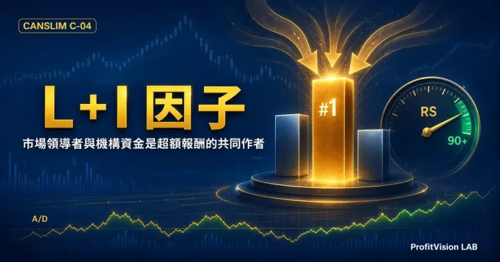 CANSLIM L+I 因子：市場領導者與機構資金是超額報酬的共同作者