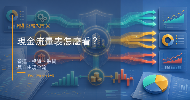財報入門 ④ 現金流量表：防禦性報表、自由現金流，與 IFRS 分類彈性