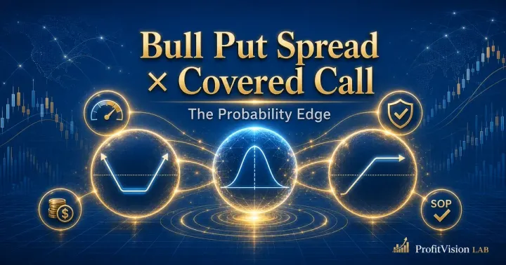 Bull Put Spread x Covered Call: The Probability Edge