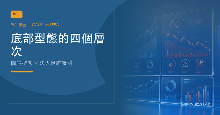 圖表解讀：底部型態的四個層次與法人足跡識別