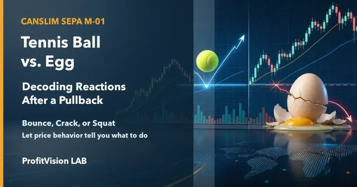 Tennis Ball vs. Egg: Decoding How a Stock Reacts After a Pullback