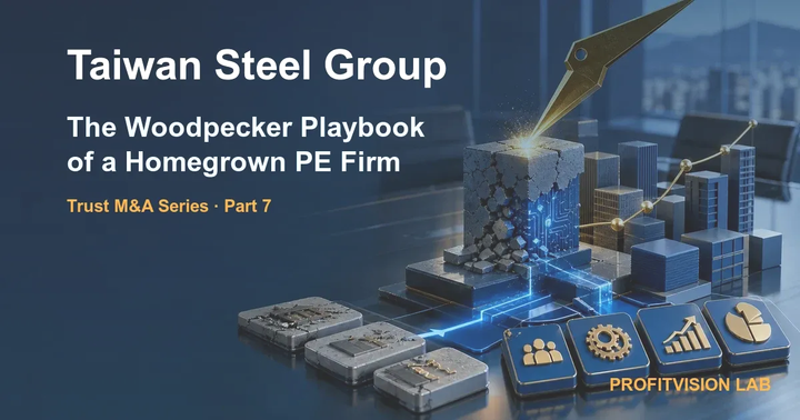 Taiwan Steel Group: The Woodpecker Playbook of a Homegrown Private Equity Firm