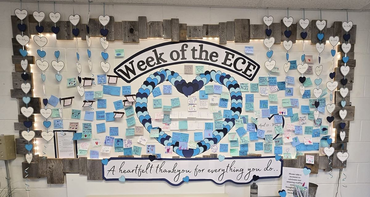 A Huge Thank You to Our Families – Week of the ECE