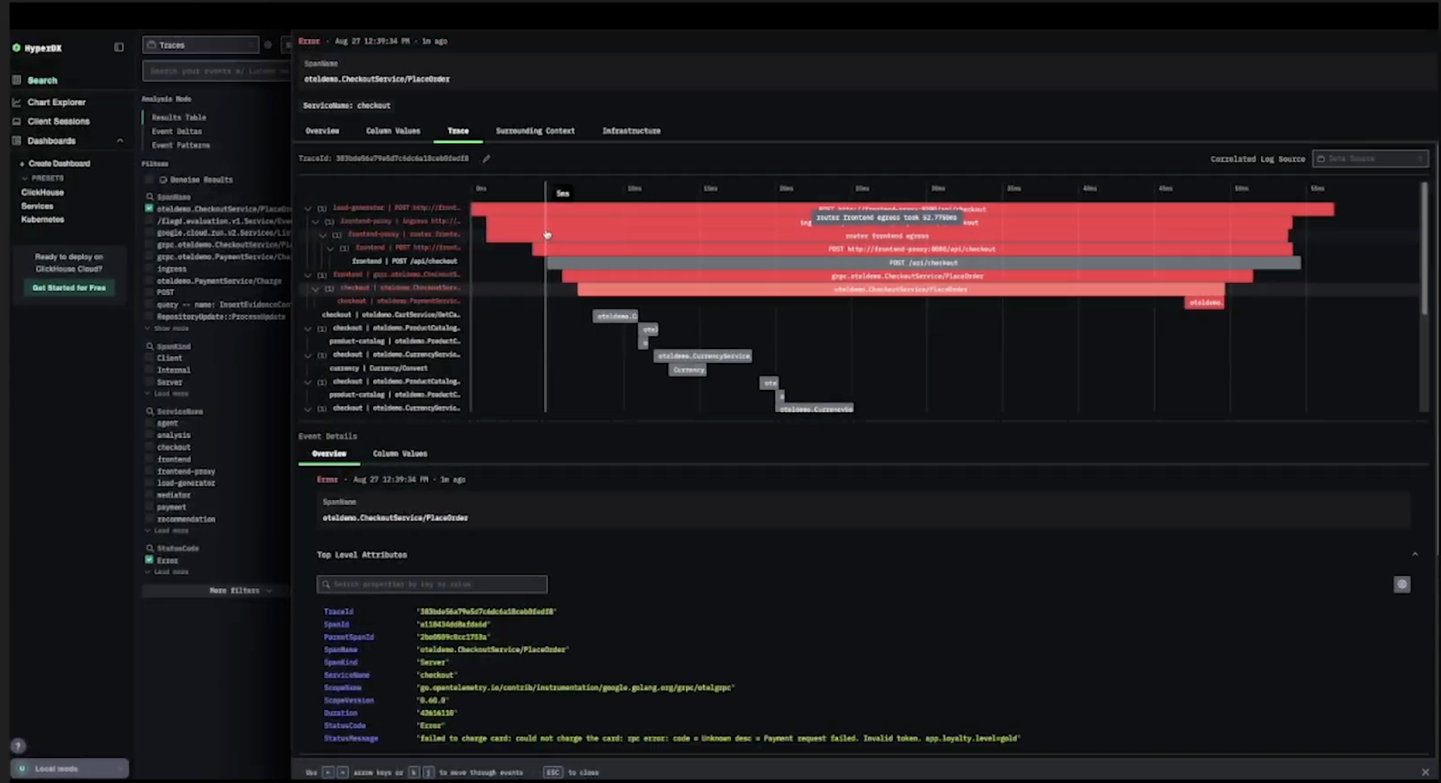 Causely Feature Demo: From Root Cause to Business Impact with Causely and ClickStack by ClickHouse