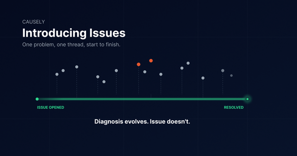 Introducing Issues, one problem, one thread, start to finish.