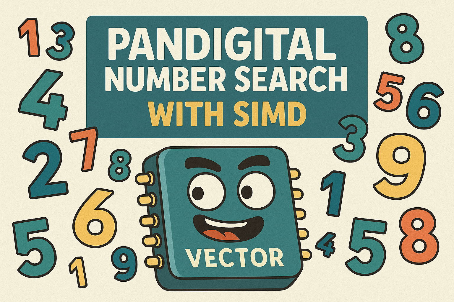 Solving the Pandigital Puzzle with AVX2 SIMD Acceleration.