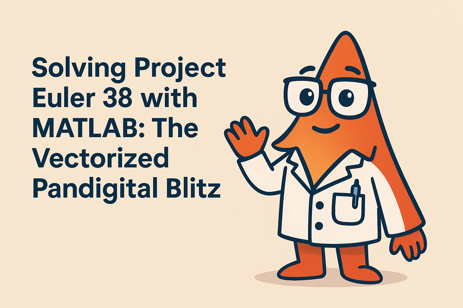 Solving Project Euler 38 with MATLAB: The Vectorized Pandigital Blitz