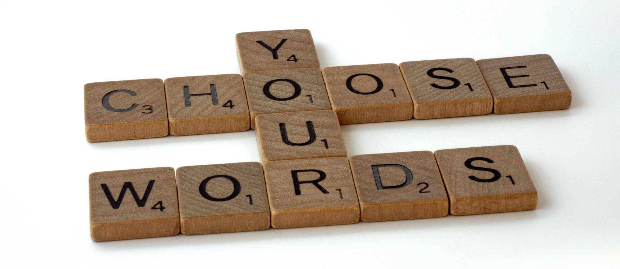 Choose your words tiles