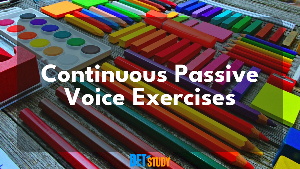 present-continuous-passive-voice-exercises