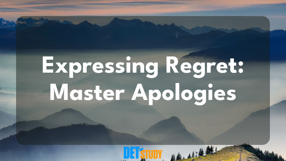 how-to-express-regret