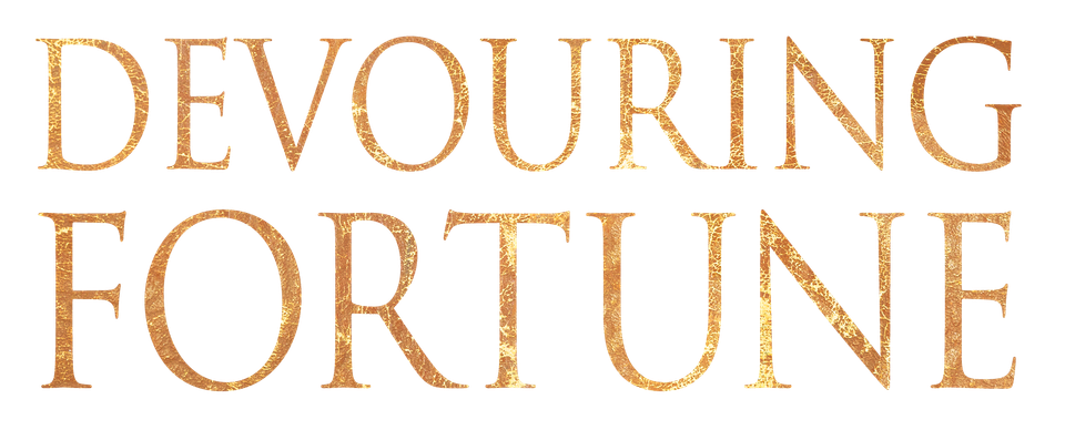 Devouring Fortune in gold letters