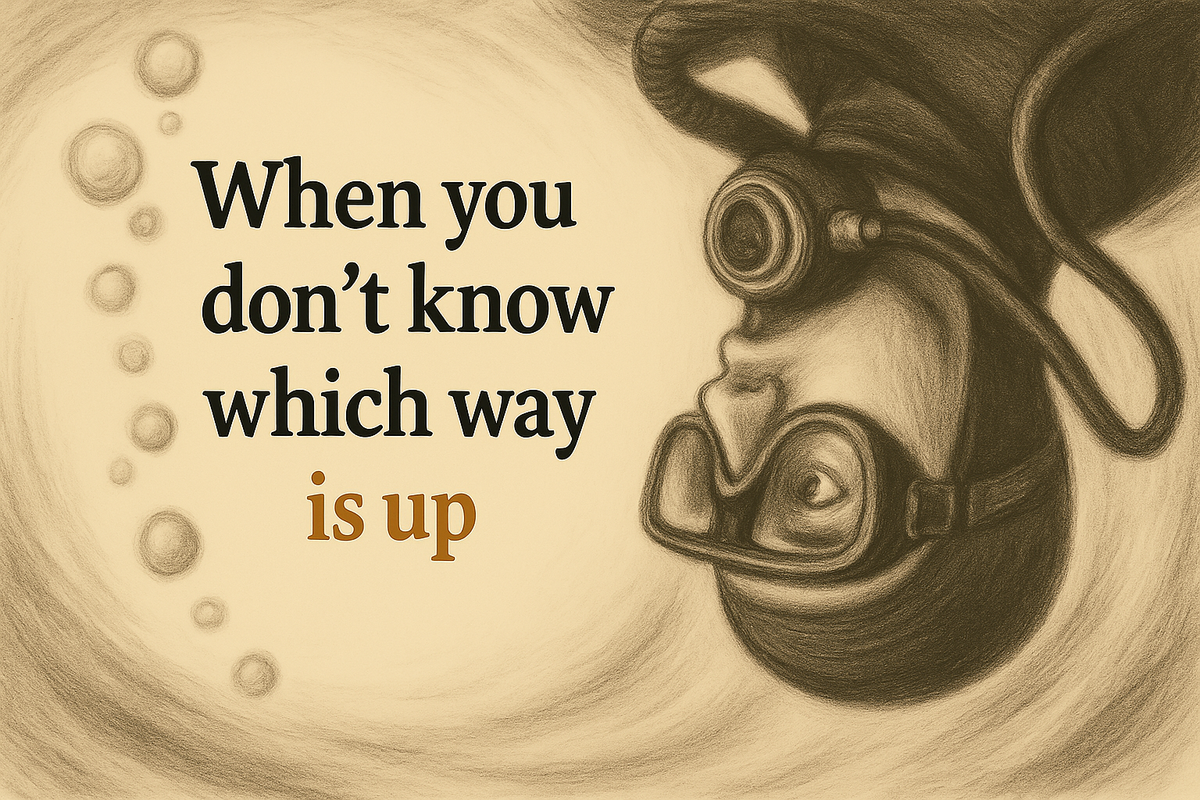 When You Don't Know Which Way is Up
