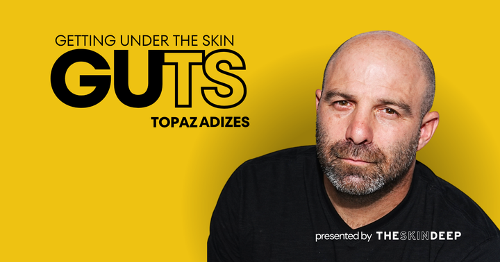 GUTS podcast host Topaz Adizes