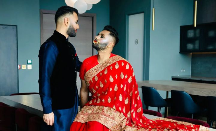 Picture of a South Asian Queer couple