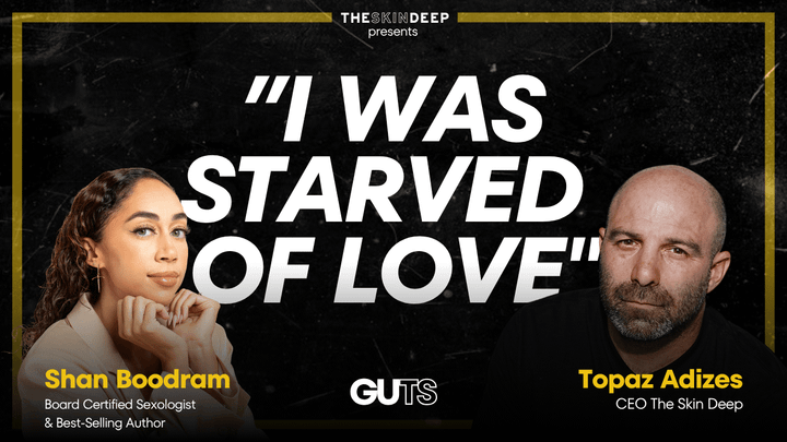 Shan Boodram and Topaz Adizes on the GUTS podcast 