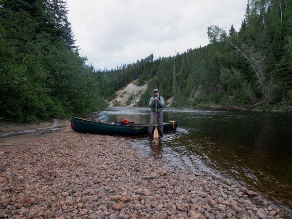 56 km Solo on the La Croche River | The Esquif Prospecteur Sport in the Real World