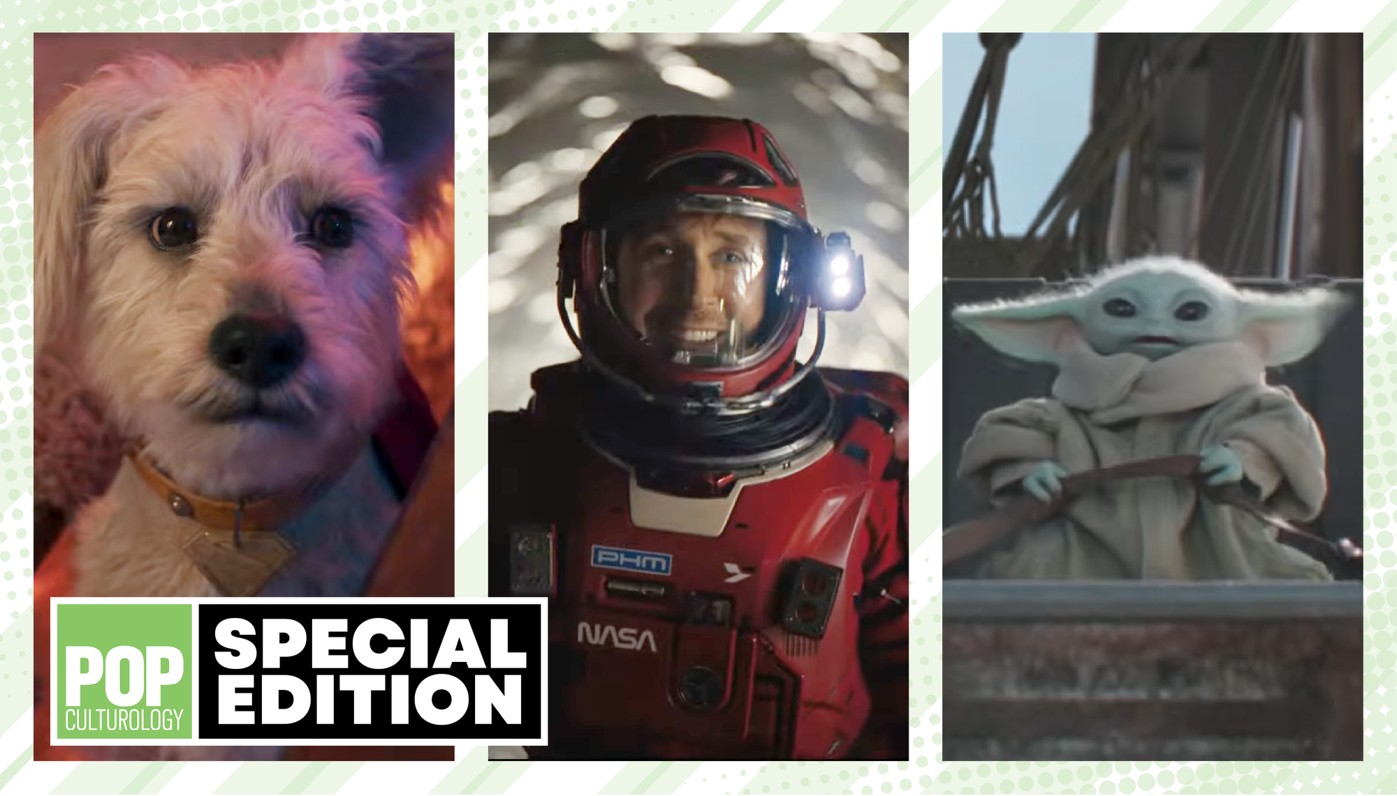 Krypto in Supergirl, Ryan Gosling in Project Hail Mary and Grogu in The Mandalorian and Grogu