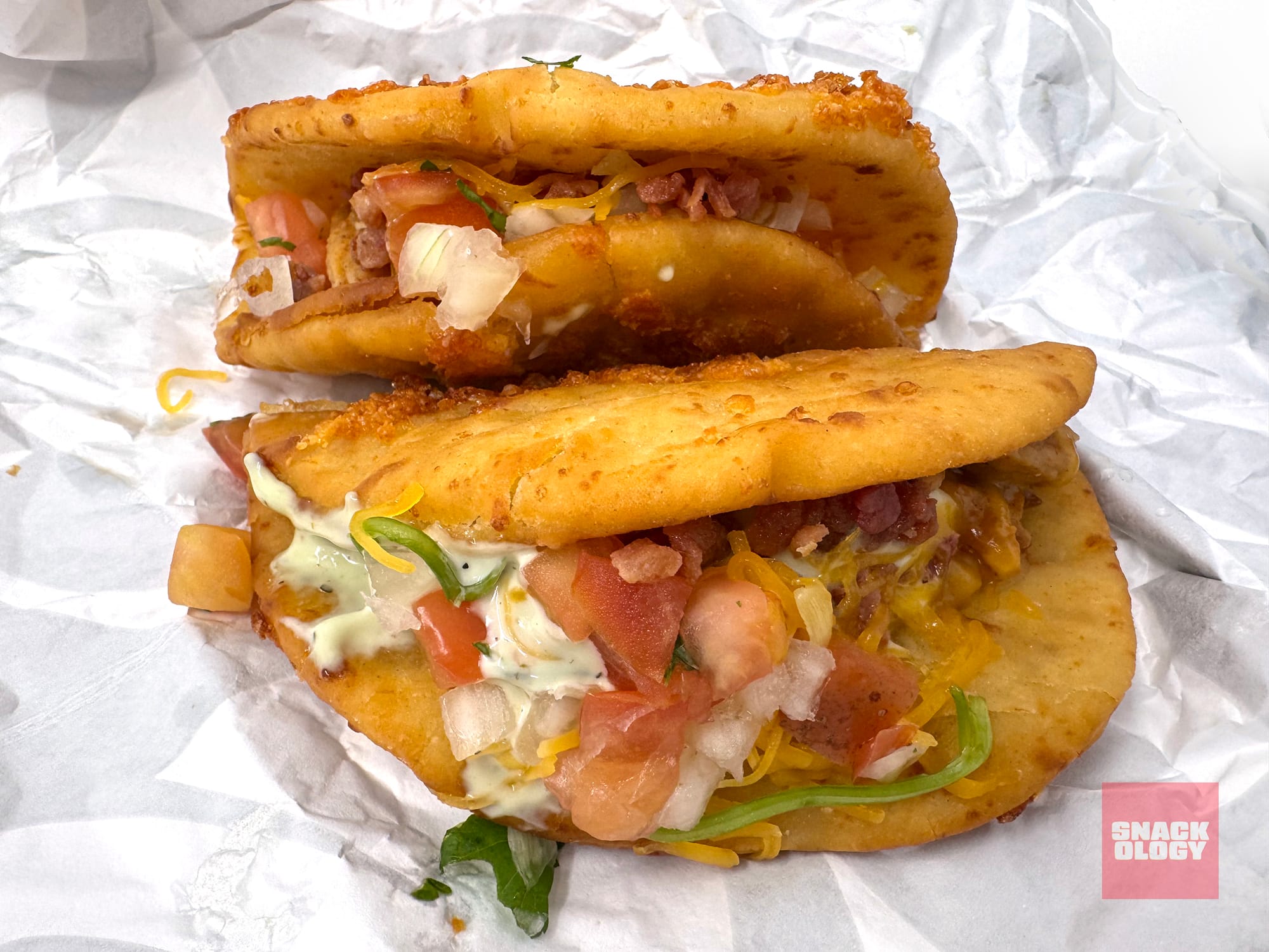 Chicken Bacon Ranch Street Chalupas