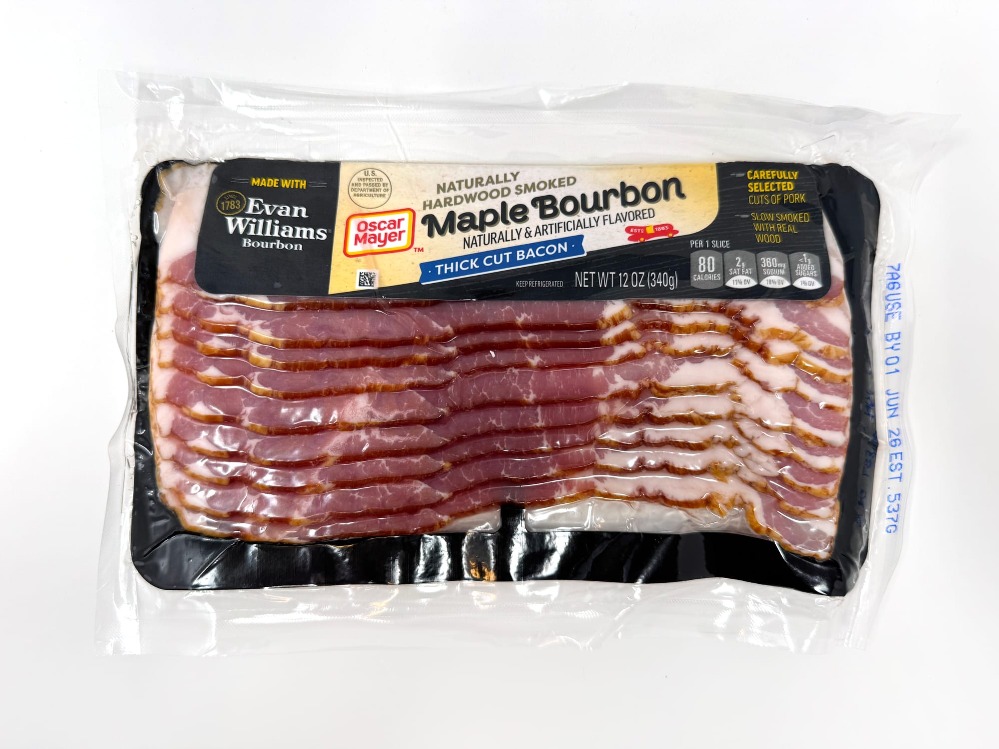 Oscar Mayer Maple Bourbon Sliced Bacon