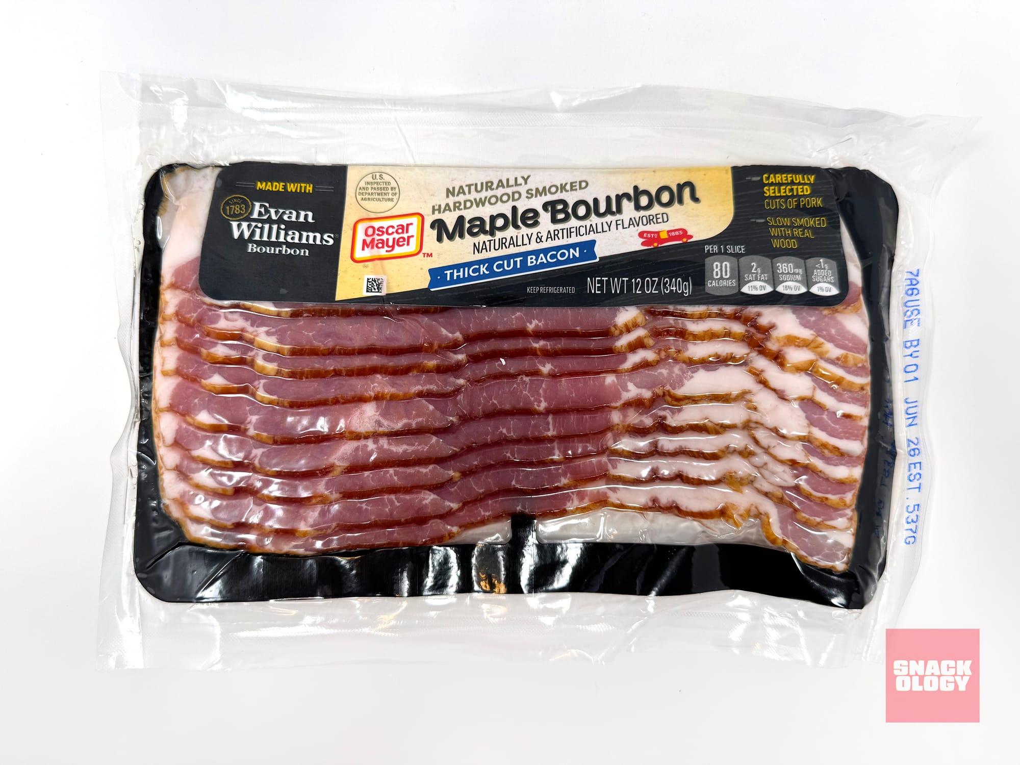 Oscar Mayer Maple Bourbon Sliced Bacon