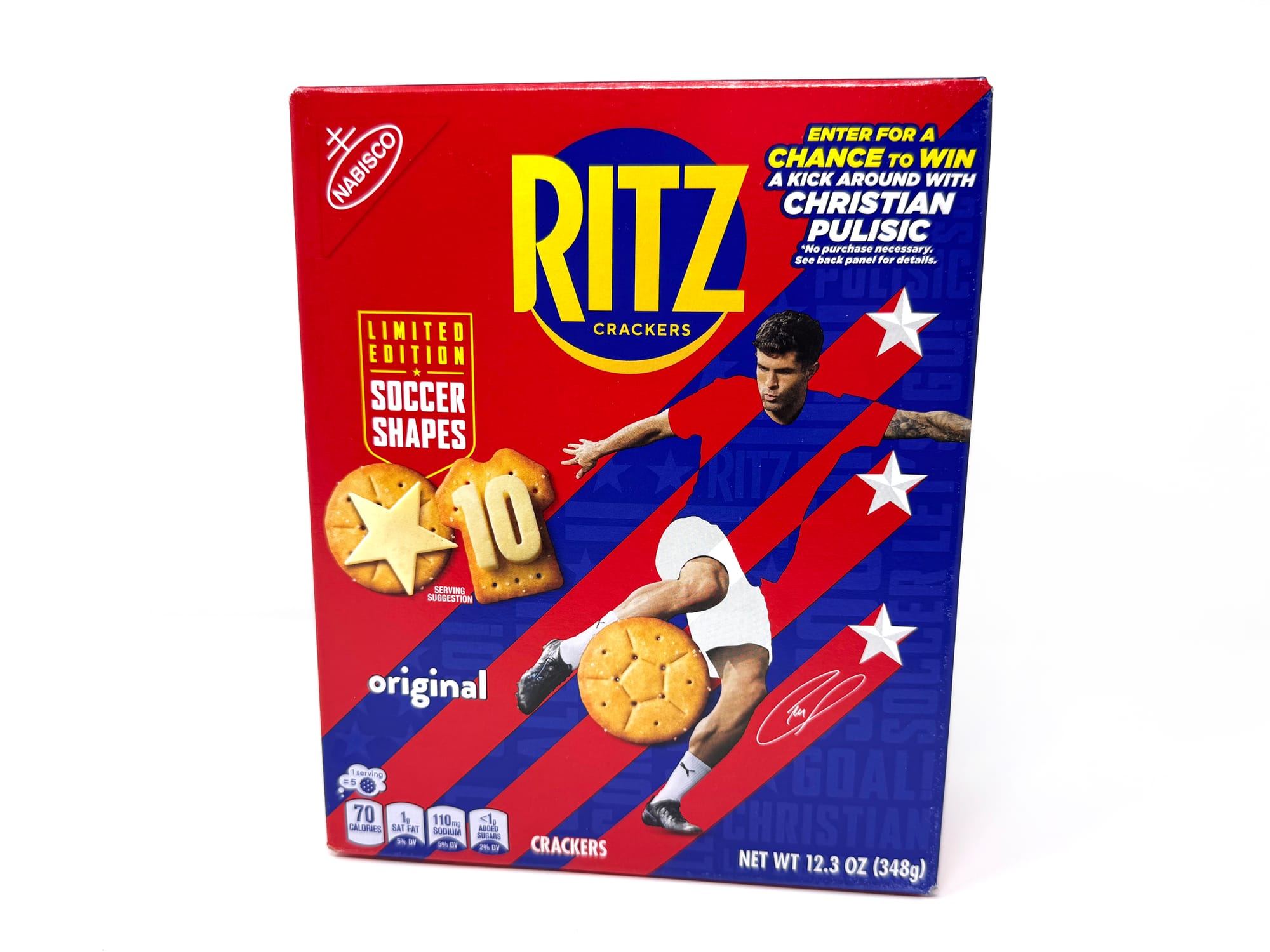 Ritz Cracker Soccer Shapes