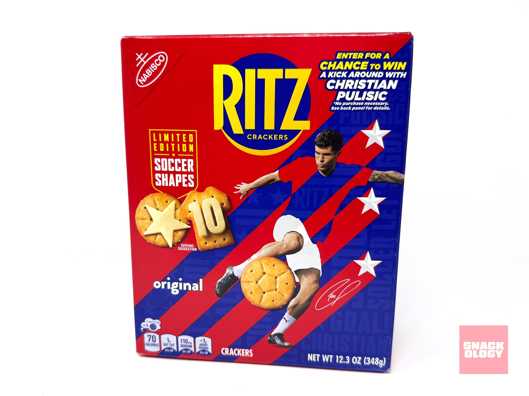 Ritz Cracker Soccer Shapes