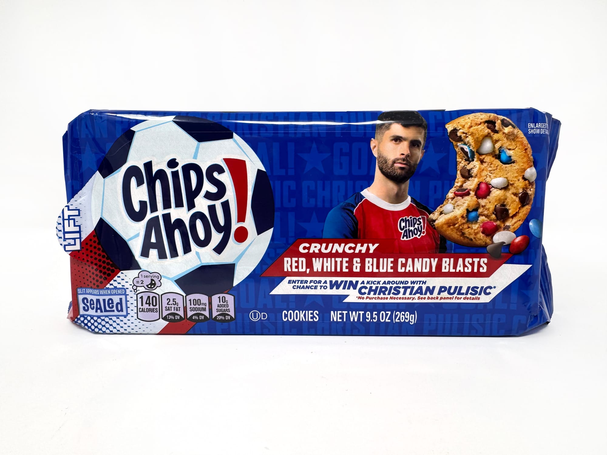 Chips Ahoy! Crunchy Red, White & Blue Candy Blasts