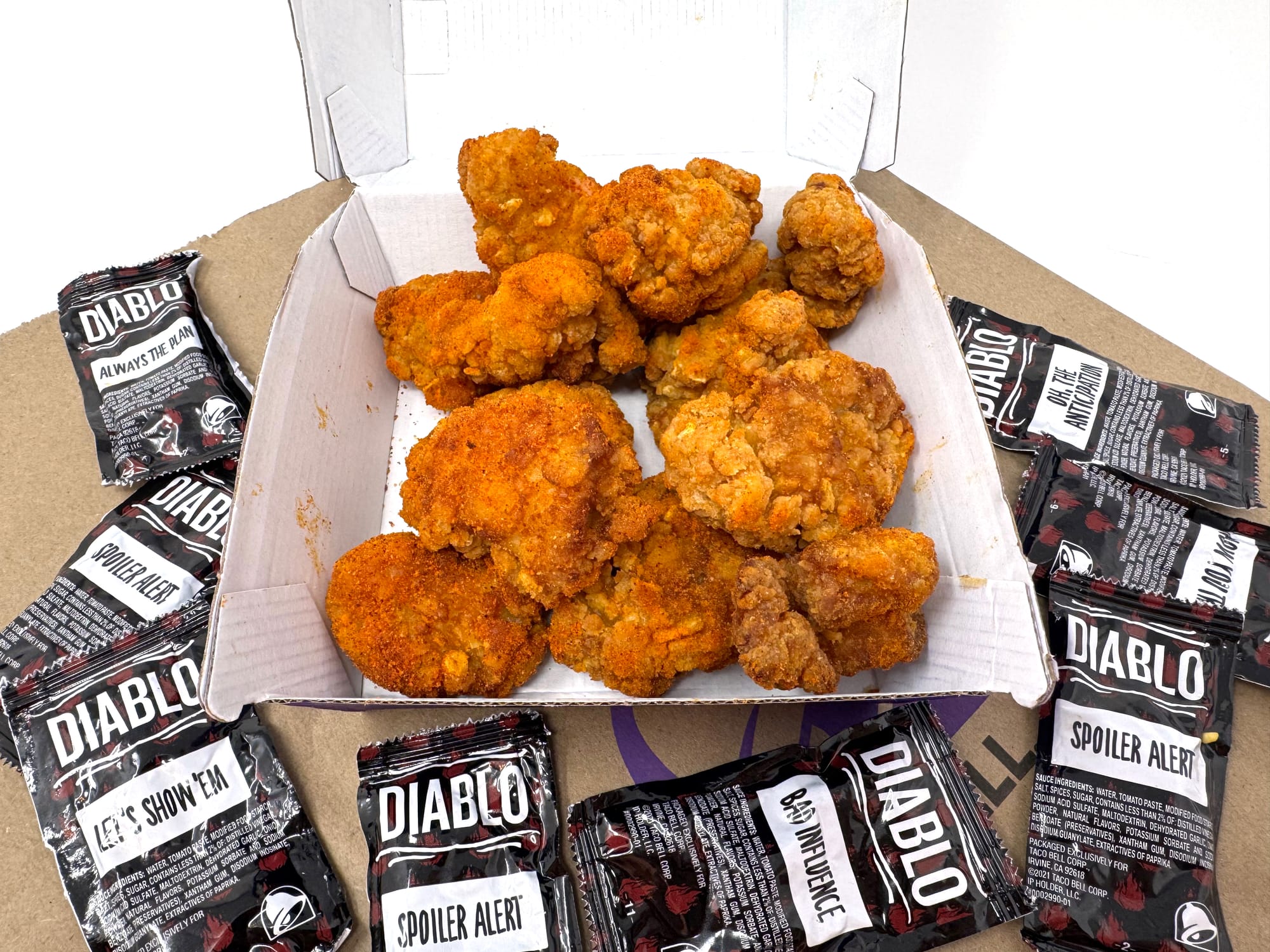 Diablo Dusted Crispy Chicken Nuggets