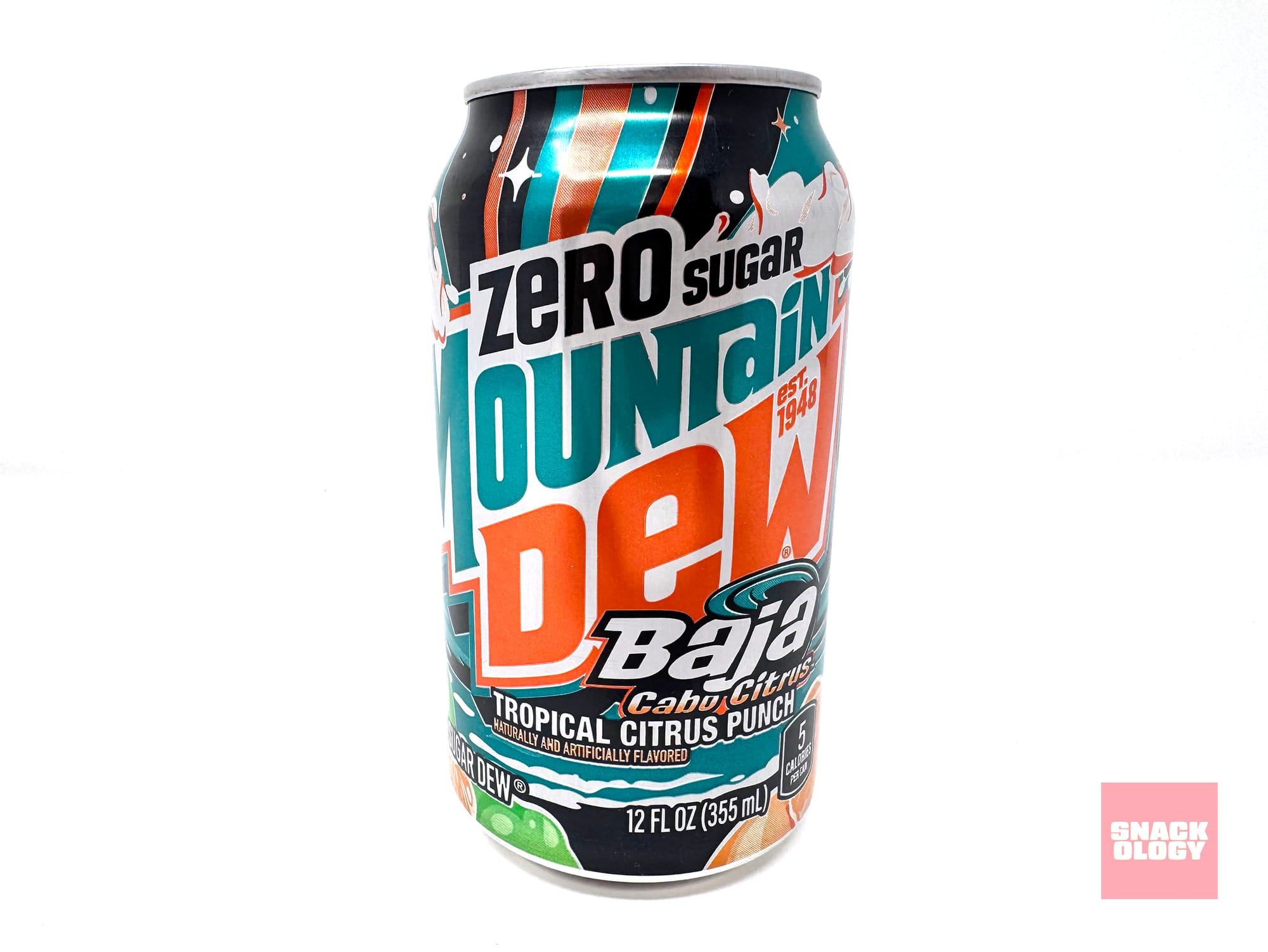 Mountain Dew Baja Cabo Citrus Zero Sugar