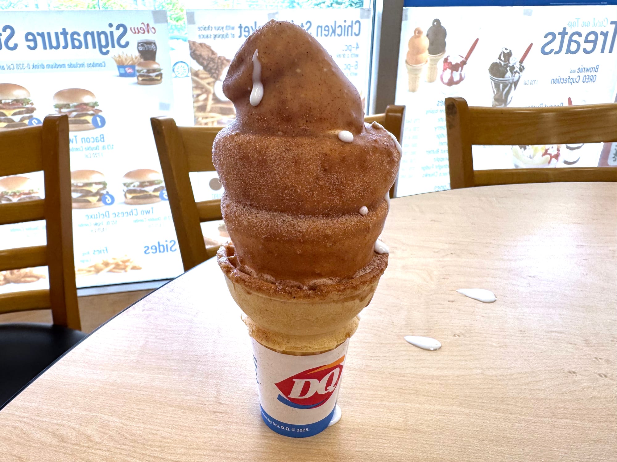 Cinnamon Toast Crunch Dipped Cone
