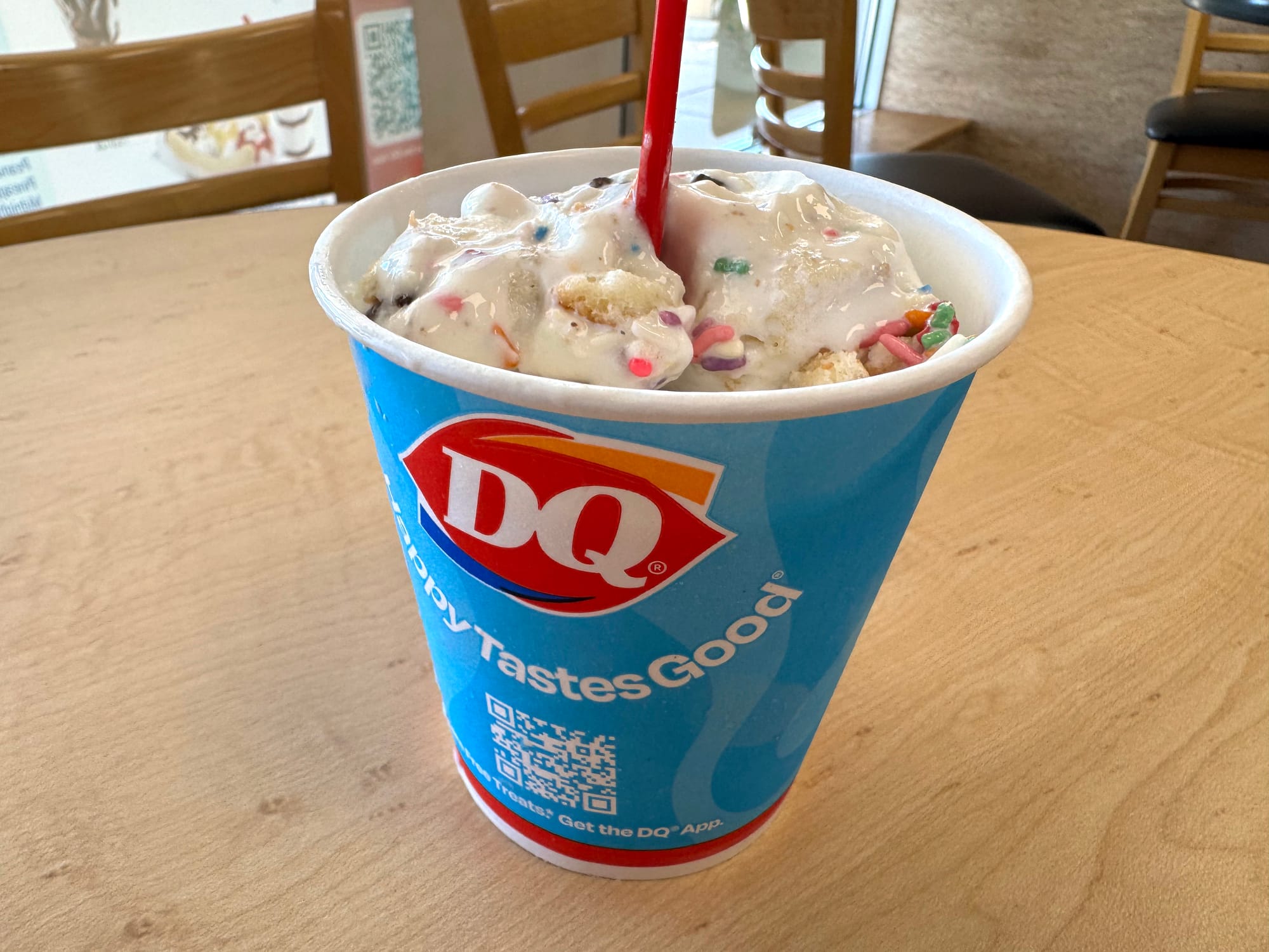 Choco Frosted Donut Blizzard Treat
