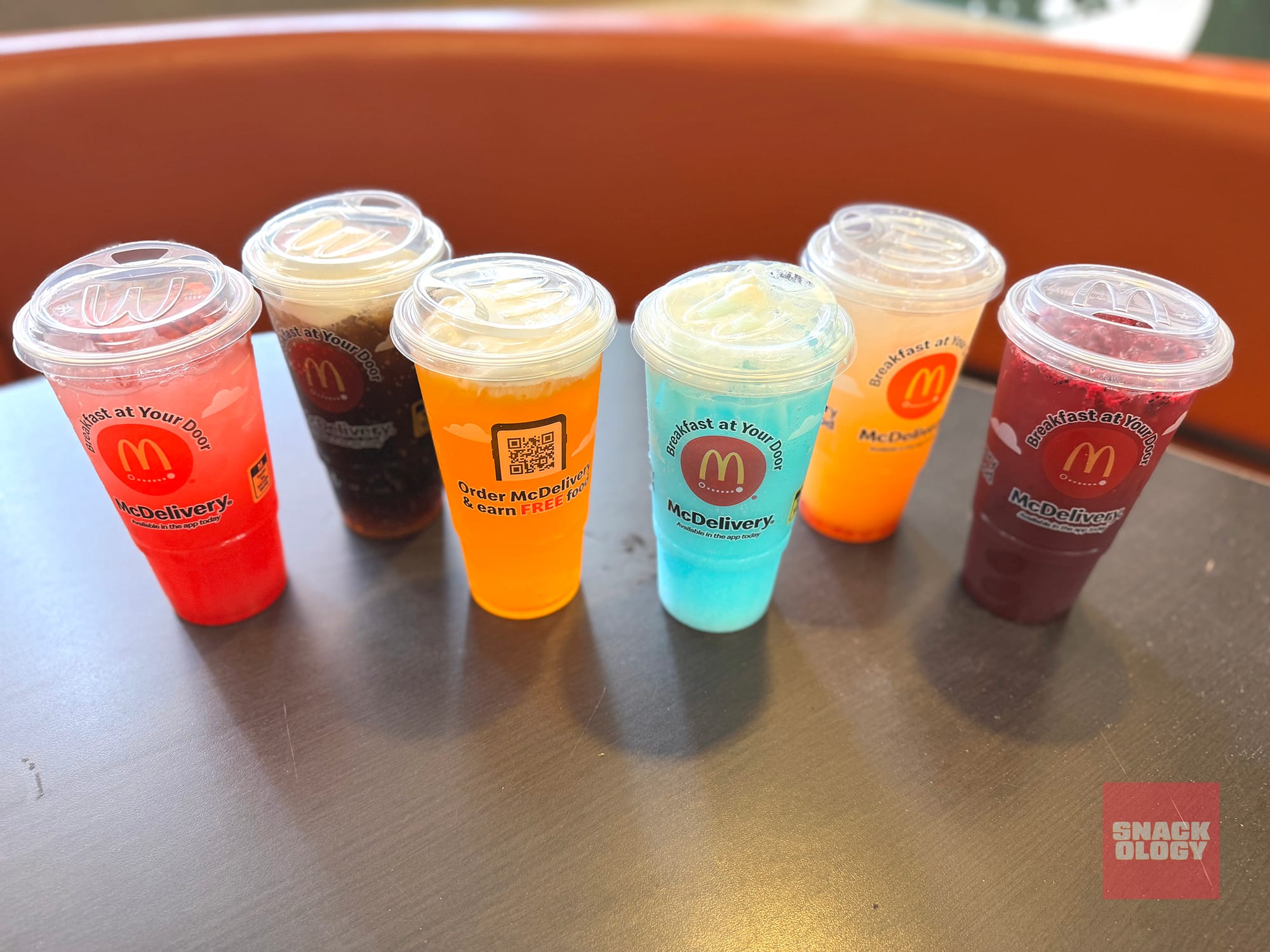 McDonald’s new lineup of crafted sodas and refreshers