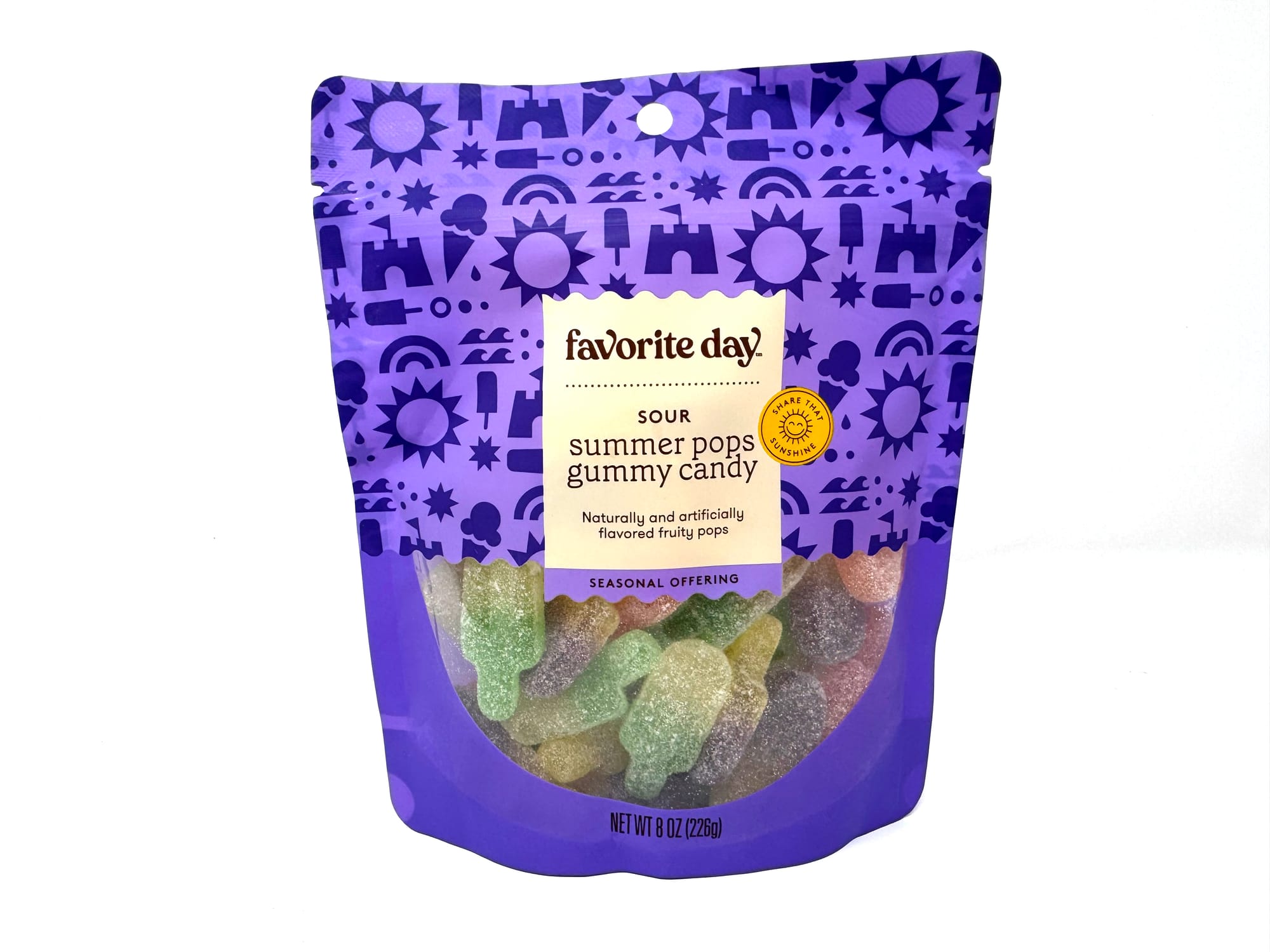 Sour Summer Pops Gummy Candy