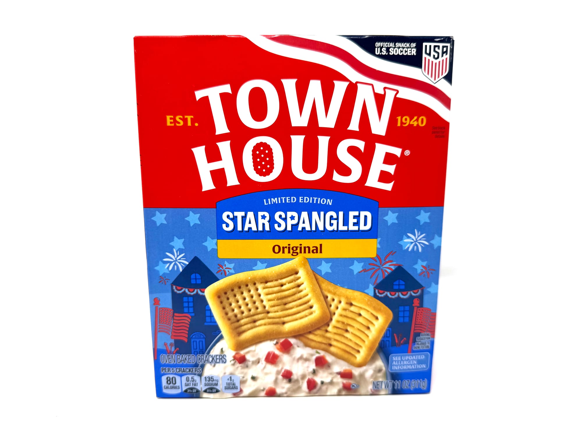 Town House Star Spangled Original Crackers