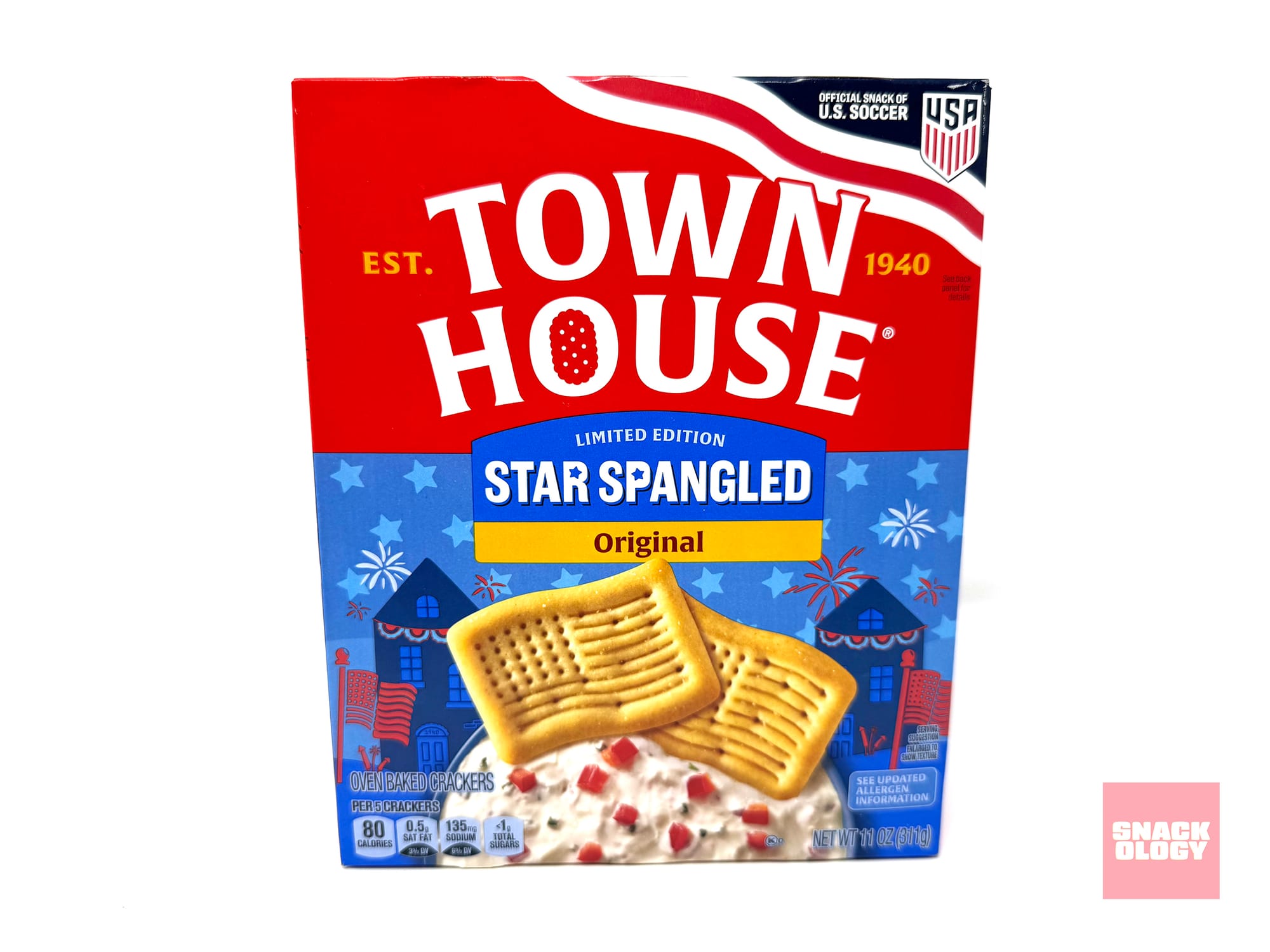 Town House Star Spangled Original Crackers