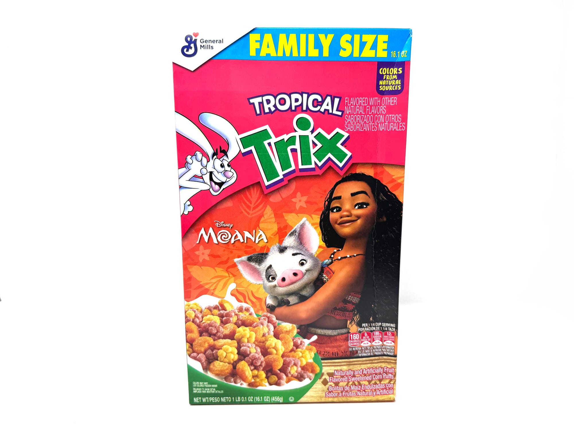 Tropical Trix featuring Disney’s Moana Cereal