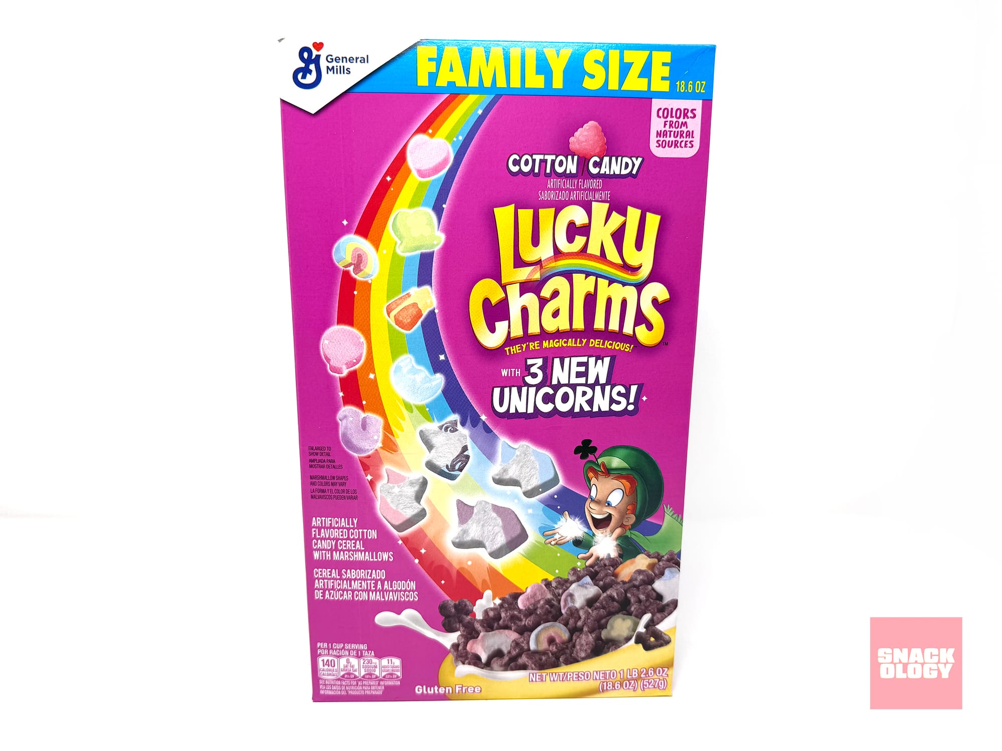 Lucky Charms Unicorn Cotton Candy Cereal