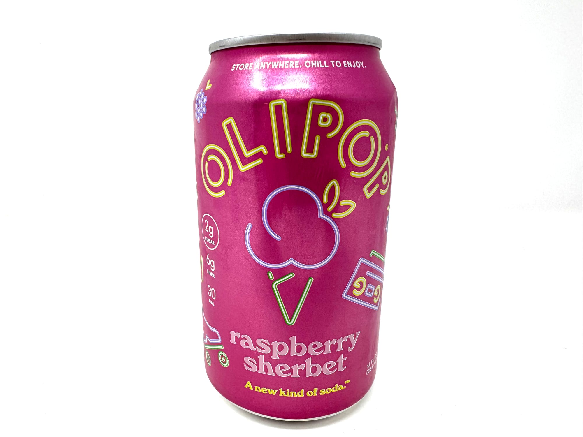 Olipop Raspberry Sherbet