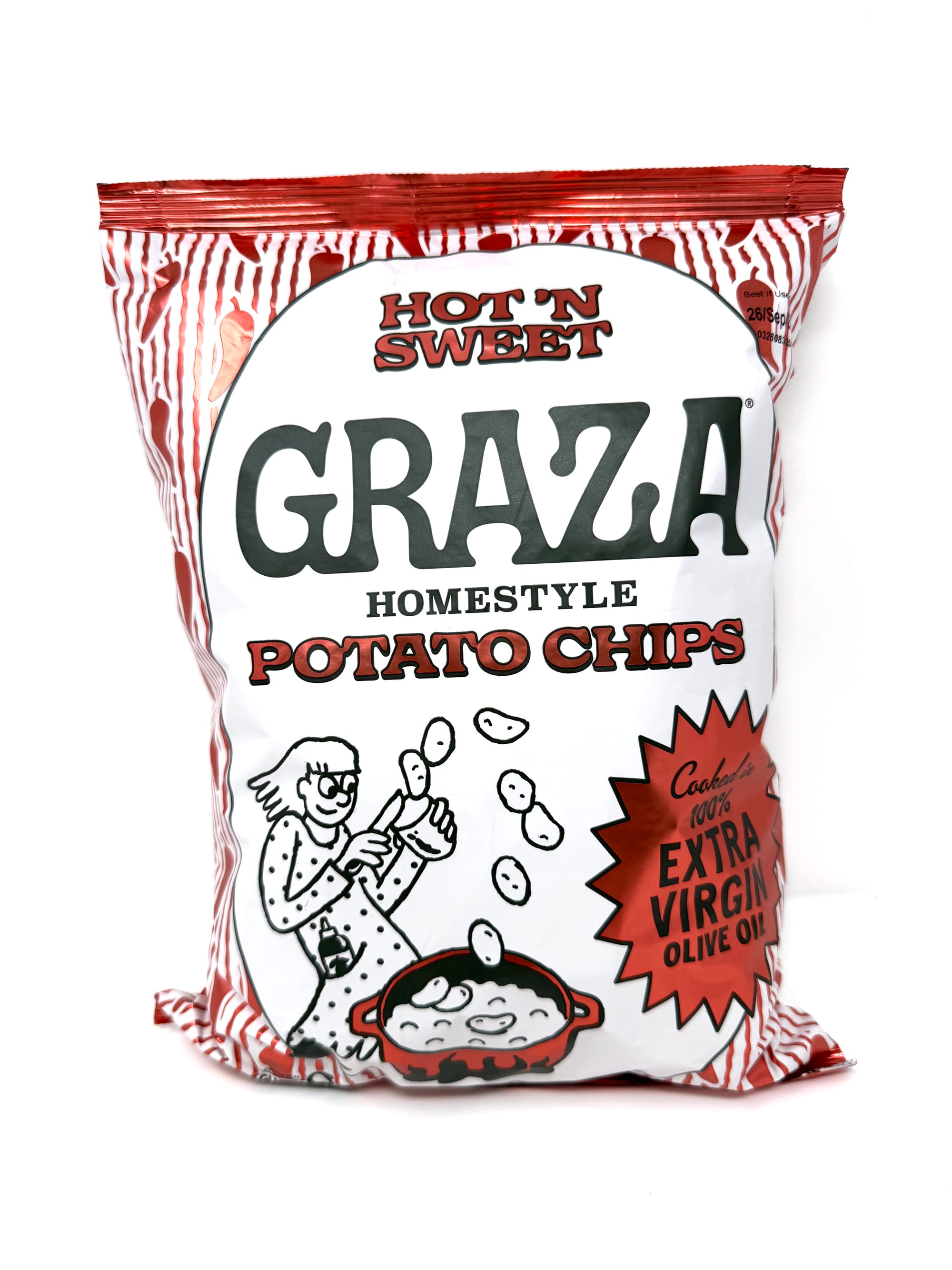 Graza Homestyle Potato Chips Hot ’N Sweet