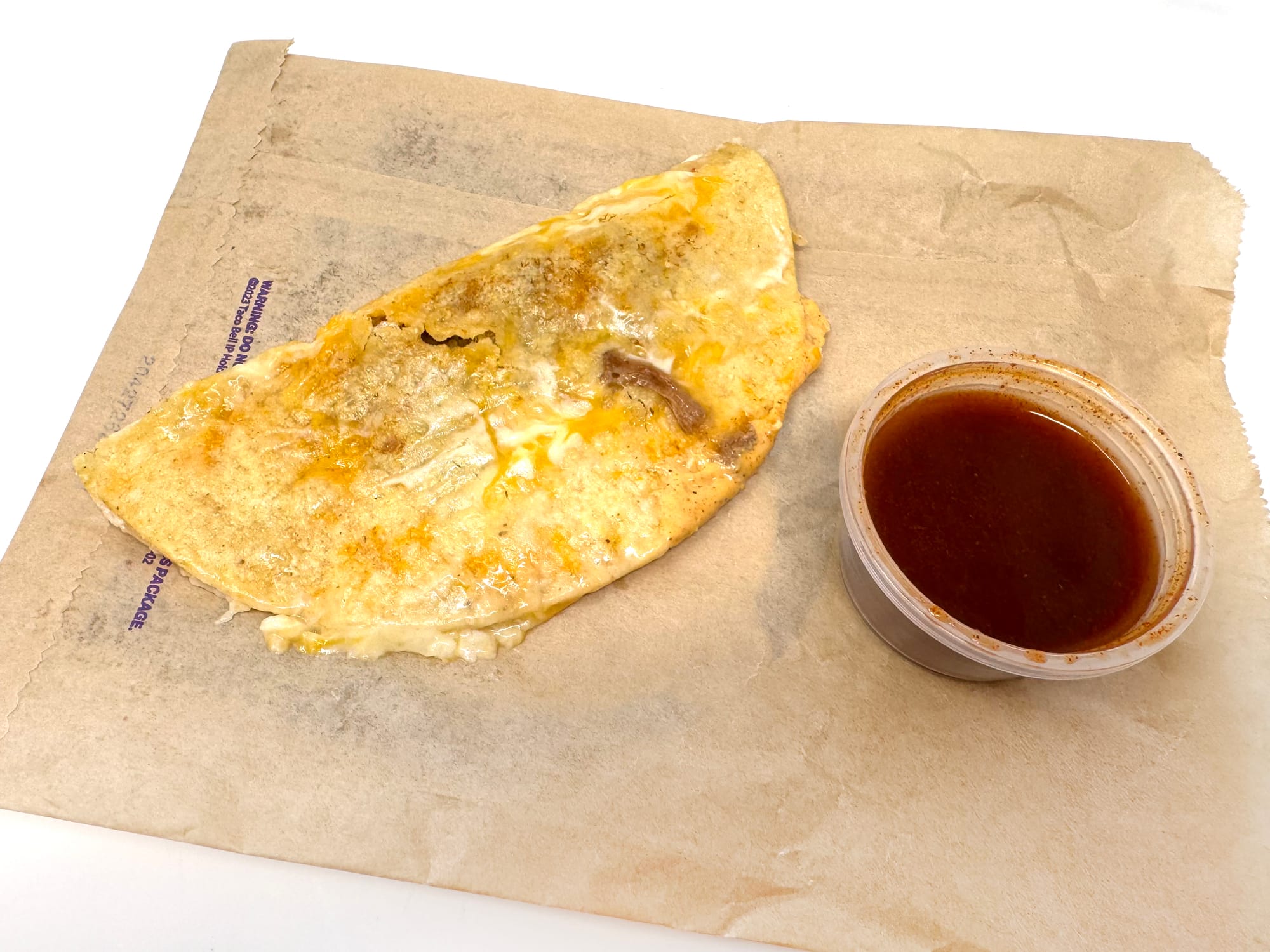 Shredded Beef Dipping Taco