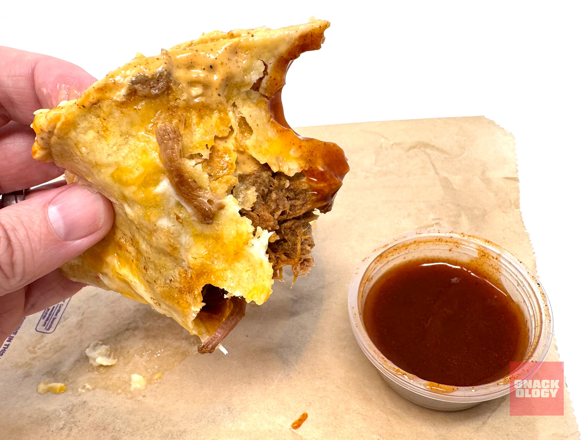 Shredded Beef Dipping Taco
