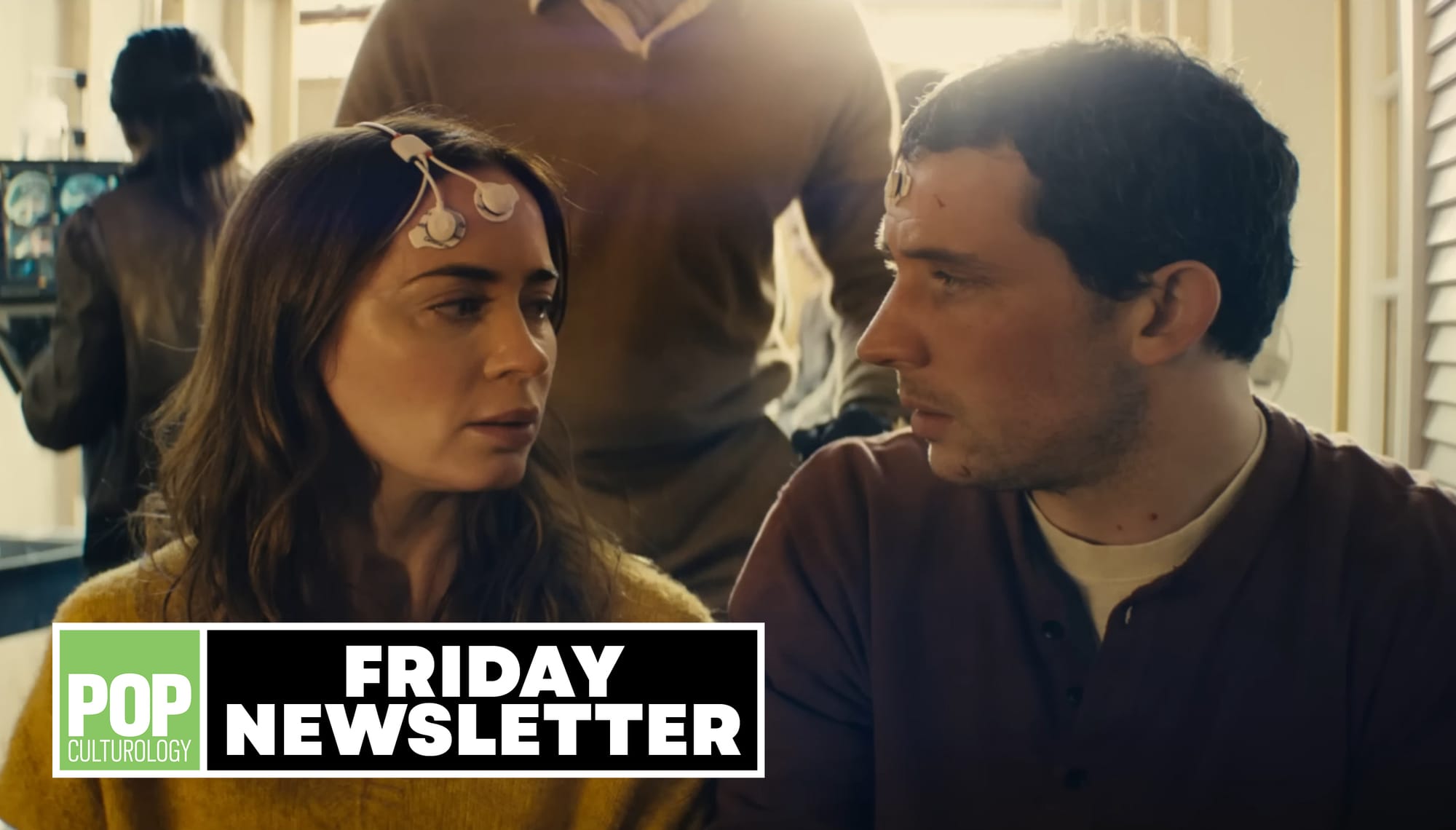 Emily Blunt and Josh O’Connor in Disclosure Day
