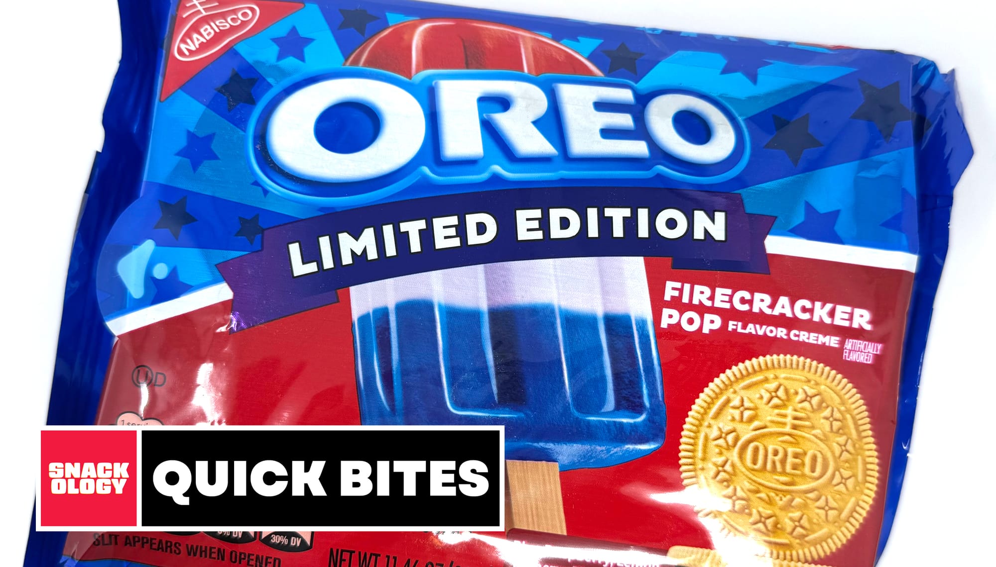 Oreo Firecracker Pop cookies