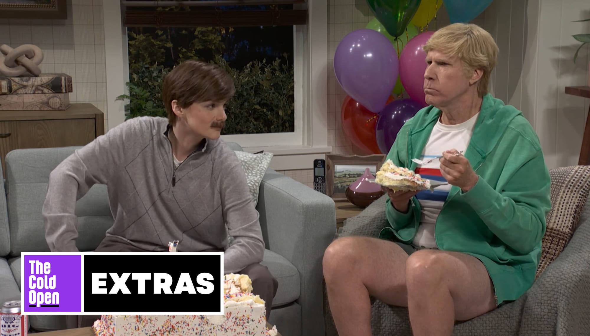 Ashley Padilla and Will Ferrell on SNL